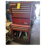 ROLLER TOOL CHEST & MISC CONTENTS