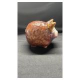 Vtg Muddy Piggy Bank