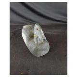 Vtg Hand Carved Wooden Duck Decoy