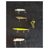 4 Vintage Fishing Lures