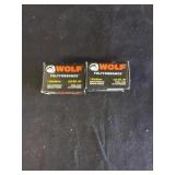 2 Boxes of Wolf 7.62 x 39 mm