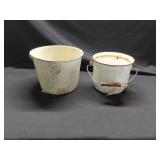 2 Enamel Buckets