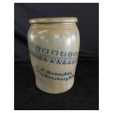 A.P. Donaghue Zipper Stripe Stoneware Storage Jar