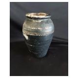 Clay Pot painted Black