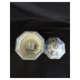 Covered Corrella Blue/White Tureen