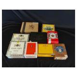 9 Cigar Boxes