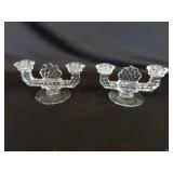 2 Fostoria Candleabras