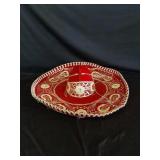 Vtg Red Sombrero