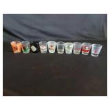 10 Shot Glasses