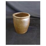 Brown Stoneware Crock