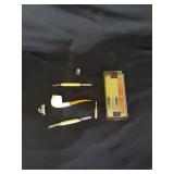 Pipe, Knives, Calligraphy Pen & Misc