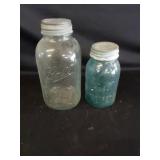 Blue Ball Quart Jar & Half Gallon Ball Jar