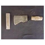 Axe Head, Hammer Head & Iron Wedge