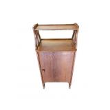 Late 19th Century Tiger Oak Sheet music cabinet