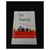 Coca-Cola Easy Hospitality Vtg Cookbook