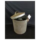 Vtg Metal Washing Machine