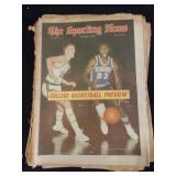 Vtg "The Sporting News" 6 Issues 1968-70