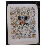 T Boyer Walt Disney Poster