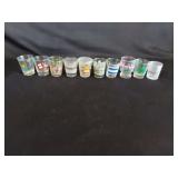 10 Shot Glasses