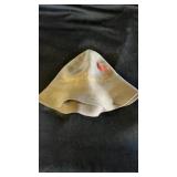 Felt Hat with Davy Crockett embroidery