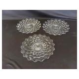 3 Fostoria Platers