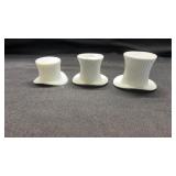 2 Ceramic Diamond Points Top Hats