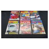 Box of Hot VW and Mustang Magazines