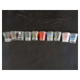 10 Shot Glasses
