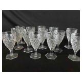 13 Fostoria 7" Wine Goblets