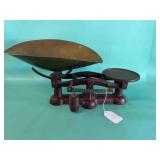 Antique Standard Store Scale w/Sliding Weight