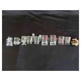 10 Shot Glasses