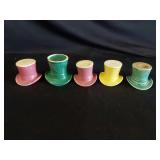 5 Ceramic Hats