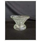 9" Crystal Footed Bowl