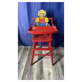 Early Folk Art Handpainted 