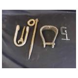 Wooden Stirup, Clevis & Misc
