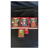 3 Nascar Hallmark Keepsake Ornaments NIB
