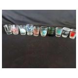 10 Shot Glasses