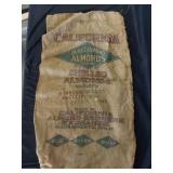 Blue Diamond Almonds Berlap Sack