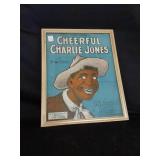 Americana Cheerful Charlie Jones Framed Ad