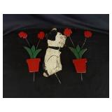 Vtg Wood Painted Yard Art