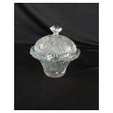 Lead Crystal Coverd Candy Dish