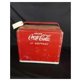 Vtg Coca Cola Cooler with Bottle Opener