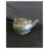Vtg Cast Iron Kettle