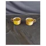 2 Iron Mountain Pottery Mugs/Roan Mtn Pattern