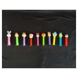 11 Pez Dispensers