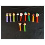 11 Pez Dispensers
