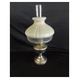 Aluminum Aladdin Style Lamp w/Chimney &