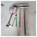 Push Broom, Scoop & Lopers
