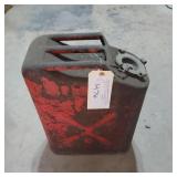 Vtg Metal Gas Can