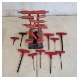 Set of Pittsburg T Handles & Misc